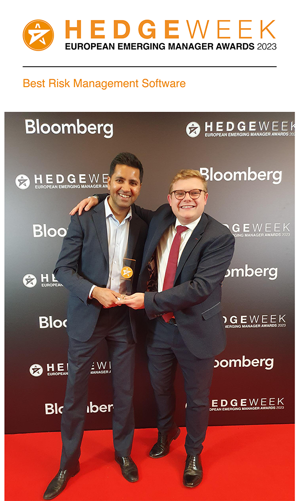Hedgeweek Best Risk Management Software Award Winners